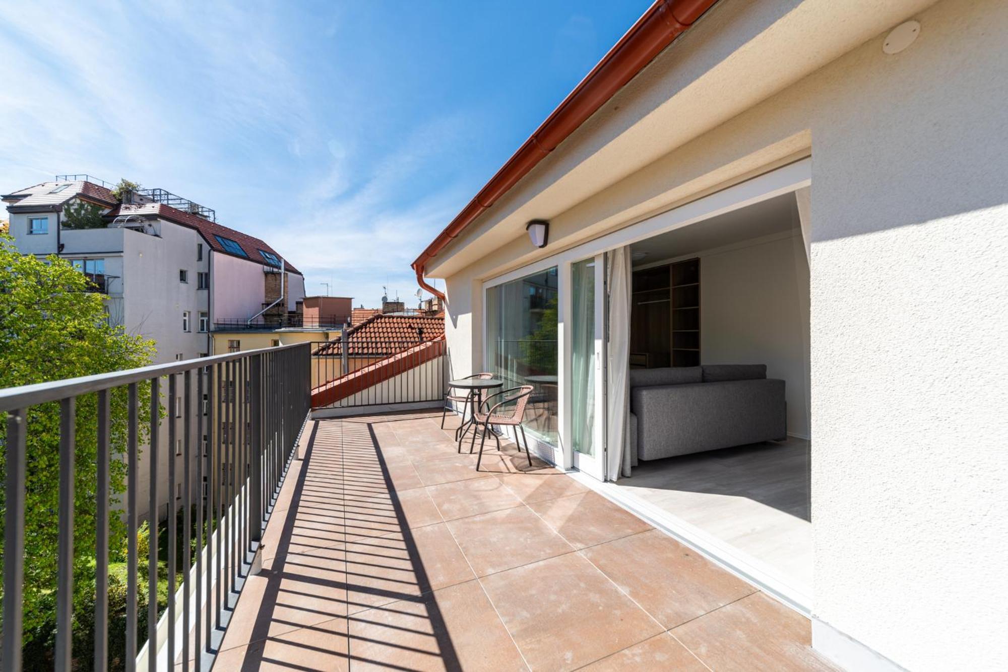 Apartments Borivojova 63 Prag Dış mekan fotoğraf