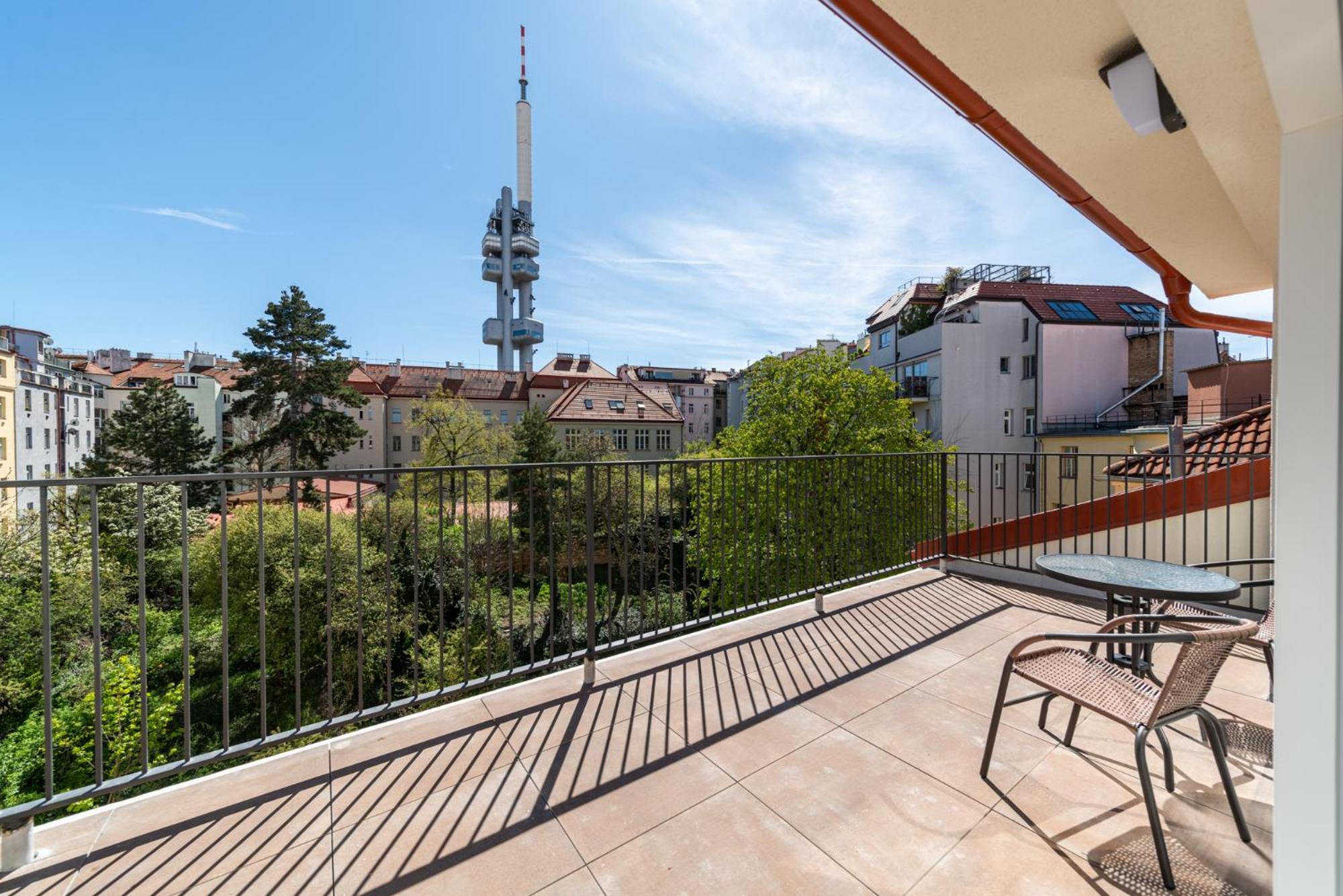 Apartments Borivojova 63 Prag Dış mekan fotoğraf
